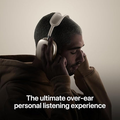 AirPods Max™ 2 – Wireless Over-Ear Headphones with Bluetooth 5.0, Active Noise Cancellation, Spatial Audio, 20H Battery Life, Fast Charging via USB-C, On-Device Controls, Built-in Mic | iOS & Android Compatible | Free Buds | 1 year Warranty |