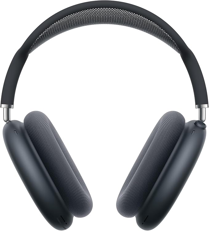 AirPods Max™ 2 – Wireless Over-Ear Headphones with Bluetooth 5.0, Active Noise Cancellation, Spatial Audio, 20H Battery Life, Fast Charging via USB-C, On-Device Controls, Built-in Mic | iOS & Android Compatible | Free Buds | 1 year Warranty |