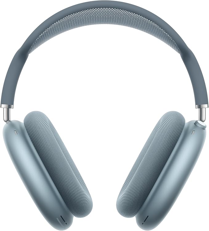 AirPods Max™ 2 – Wireless Over-Ear Headphones with Bluetooth 5.0, Active Noise Cancellation, Spatial Audio, 20H Battery Life, Fast Charging via USB-C, On-Device Controls, Built-in Mic | iOS & Android Compatible | Free Buds | 1 year Warranty |