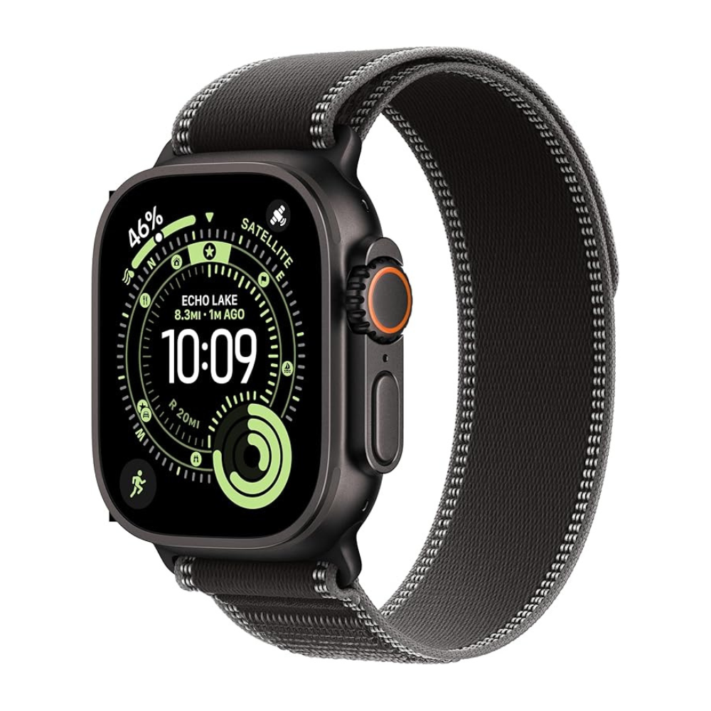 Apple Watch Ultra 3 (GPS + Cellular, 49mm) – Rugged Titanium Multisport Smartwatch with Always-On Retina Display, Advanced Health & Fitness Tracking, Satellite Communication, Precision GPS, Water-Resistant Design + Free Ocean Band
