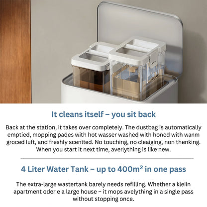 Dream Air X9 – Self-Emptying Robot Vacuum & Mop