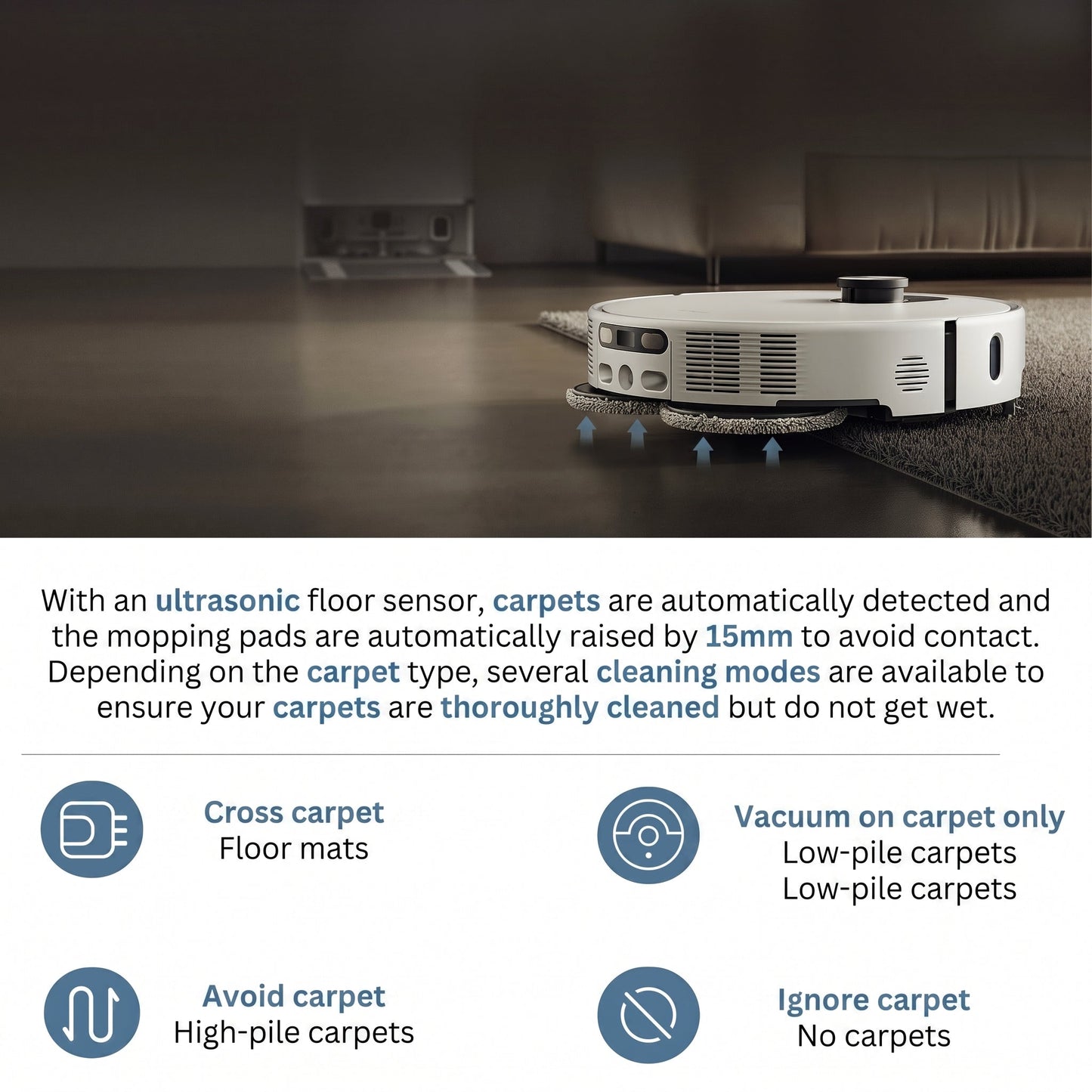 Dream Air X9 – Self-Emptying Robot Vacuum & Mop
