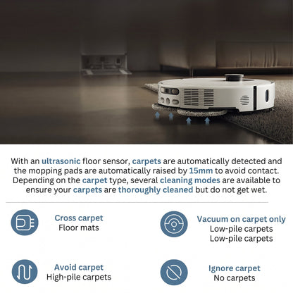 Dream Air X9 – Self-Emptying Robot Vacuum & Mop