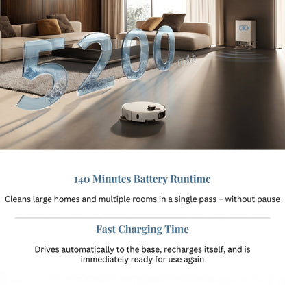 Dream Air X9 – Self-Emptying Robot Vacuum & Mop